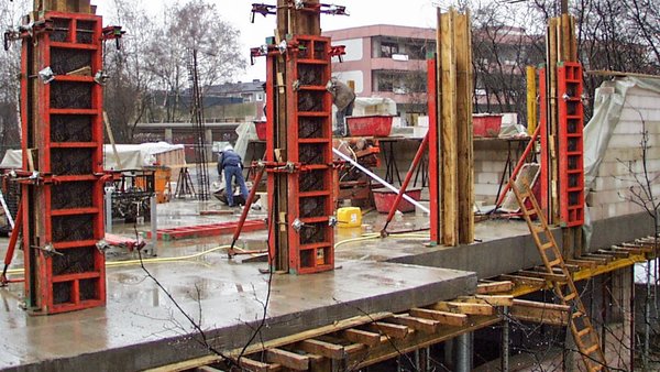 Baustelle der Geschäftsstelle Verband Wohneigentum NRW e.V.