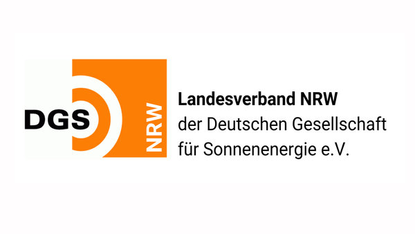 Logo vom Landesverband NRW der Deutschen Gesellschaft für Sonnenenergie (DGS) e.V.