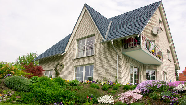 Haus mit Garten