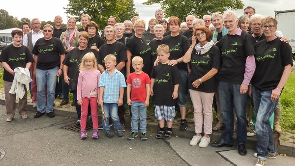 Gruppenfoto einer Gemeinschaft aus Radevormwald